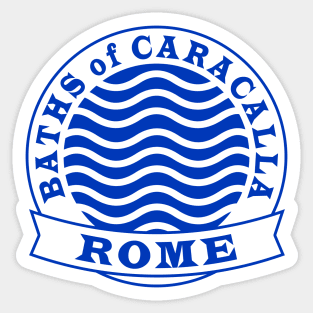 Baths of Caracalla Sticker